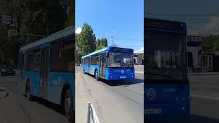 Московский автобус ЛиАЗ-5292.65, Н/З У246АС/716, маршрут №18Д Пос.Елшанка-Пос.Калашникова #shorts