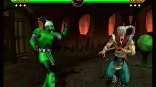 Mortal Kombat Armageddon K.A.F. charpack3 ptB Cyber Reptile and Animal Kreate-A-Fighter