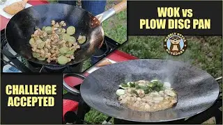 Wok vs Plow Disc Pan - Challenge Accepted