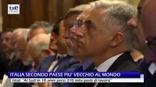 ITALIA, SECONDO PAESE PIU' VECCHIO AL MONDO