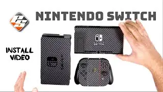 EasySkinz NINTENDO SWITCH Skins - Install Video