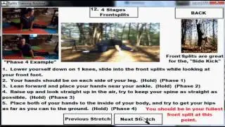 Splits Training Routine 1.0  (Full Program Walkingthrough)