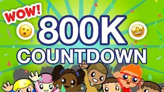 800,000 Subscriber Countdown!!! | Preschool Prep Company