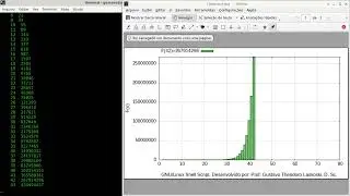 Sequência de Fibonacci (n= 80), Linux Shell Script