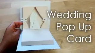 [Tutorial + Template] DIY Wedding Project Pop Up Card