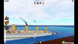 HMHS Britannic Sinking Time-lapse | ROBLOX