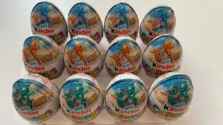 Kinder Surprise! 2020 Серия Dino Racers!