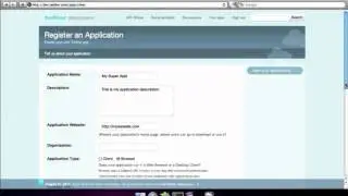 Creating Twitter API credentials
