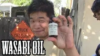 Jimmy Lin & Kevin Ross Try Wasabi Oil