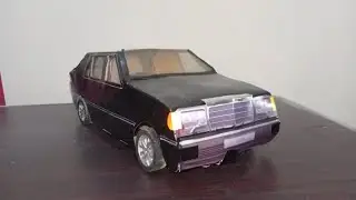 How To Make RC Mercedes Benz Miniature Model At Home.