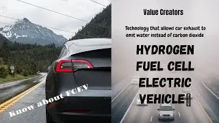 Technology that allows car exhaust to emit water instead of carbon dioxide | Hydrogen FCEV