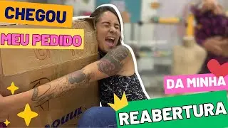 VLOG DE REABERTURA - Recebendo Pedido