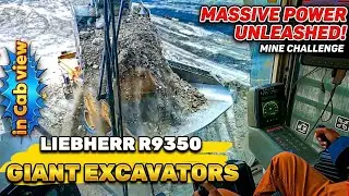 GIANT EXCAVATORS LIEBHERR R9350