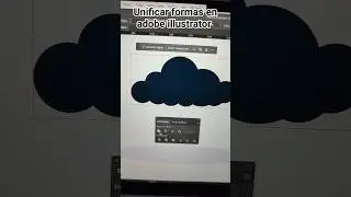 Unir dos formas en #adobeillustrator  #buscatrazos