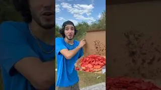 PUEDES PEDIR UNA PIZZA CON 10,000 PEPPERONIS?😂ASI SABE