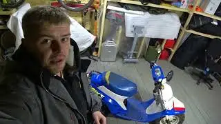 Yamaha BWs Разделываю утку