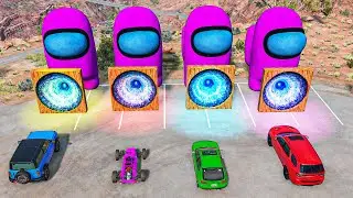 Epic Compilation Car vs Impossible Weird Portal Trap | Car Rescue and Trains | BeamNG Drive #73
