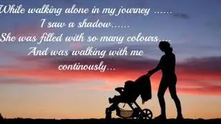 Shadow | Happy mother's day | Poem written by Saumyata Bhargava.