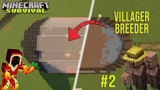 VILLAGER BREEDER INCREÍBLE en Minecraft Survival #2