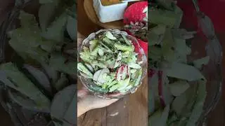 Салат с редиской 🥗 рецепт в комментах #мариашкинаготовка
