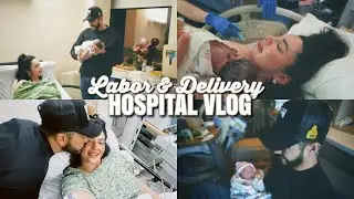 LABOR & DELIVERY VLOG || LLEGÓ LA NIÑA 🥹🎀🍼🏥