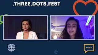 Интервью с Джейми Марголин на фестивале #threedotsfest
