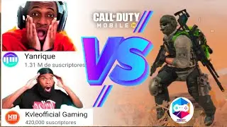 Yanrique Y KvleYT vs THONY-YT  Battle Royale | CALL OF DUTY MOBILE