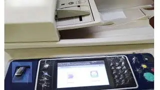 How to scanning and save in pen drive in xerox 5875/5855/5890/5735/5755/5775/5790