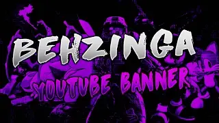 Behzinga Youtube Banner Speed Art