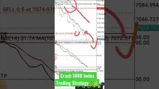 How I Made $10-$1300 with Crash 1000 Index Spike Strategy 
