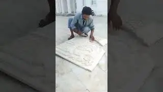 Plaster of Paris (POP) Wall Art Sheet Cutting
