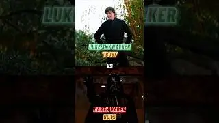 Luke Skywalker vs Darth Vader #foryou #foryou #starwars #lukeskywalker #darthvader #vsedit #shorts