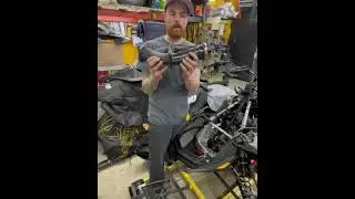 Ski-doo 850 Jaws Single Pipe Install