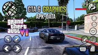 GTA 6 Graphics Modpack For GTA SA Android 2023 | Support All Device's | Uj GAMERX