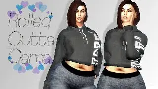 The Sims 4 CAS | Rolled Outta Bed + FULL CC LIST