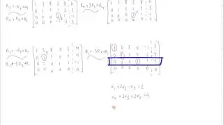 Example - Parametric Vector Form of Solution