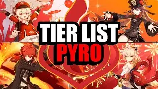 Los Mejores Personajes de Pyro - Tier List Genshin Impact