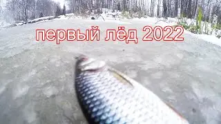 Рыбалка по первому льду 2021-2022, настоящему первому льду 2021- 2022.