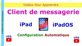 Comment ajouter plusieurs comptes e- mails à un iPad (iPadOS).