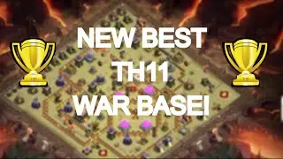 (2022) NEW BEST TH11 WAR BASE! *CLASH OF CLANS*