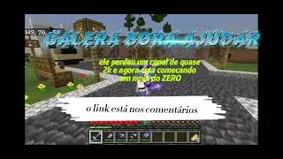 ele precisa de ajuda então bora ajudar