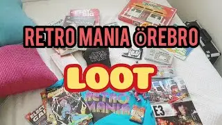My #retromania 2023 finds!! Örebro flea market 80s nerd love