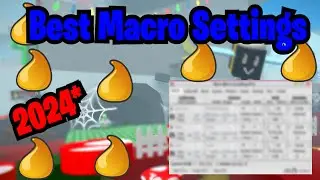 *Best* Blue hive macro settings in 2024 | Bee Swarm Simulator