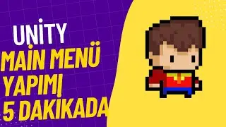 5 DAKİKADA UNİTYDE MAİN MENÜ YAPIMI