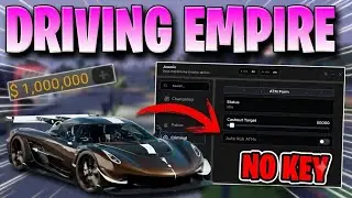*BEST* Driving Empire Script *NOKEY* AUTO FARM MONEY, AUTO DELIVERY, AUTO ROB & More!