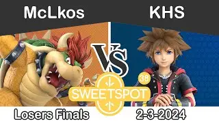 Sweetspot #38 - McLkos (Bowser) vs KHS (Sora) LF - SSBU