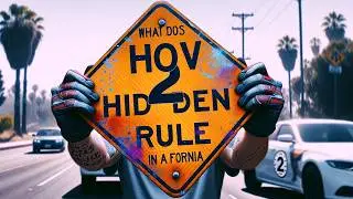 What Does HOV 2 Mean In California?