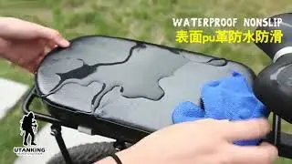 Bicycle Rear Carrier Seat Cushion Bike Saddle, B-CarrierSeat utanking