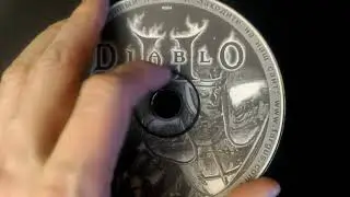 Диск Diablo 2 от Фаргус (карточка игры и сам диск)