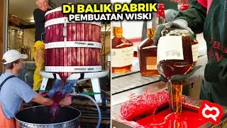 Ternyata Begini Proses Pabrik Pengolahan Wiski Sampai Siap Jual Serumit dan Selama ini...